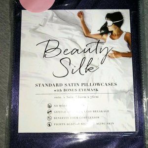 Satin Pillowcases with Bonus Eyemask